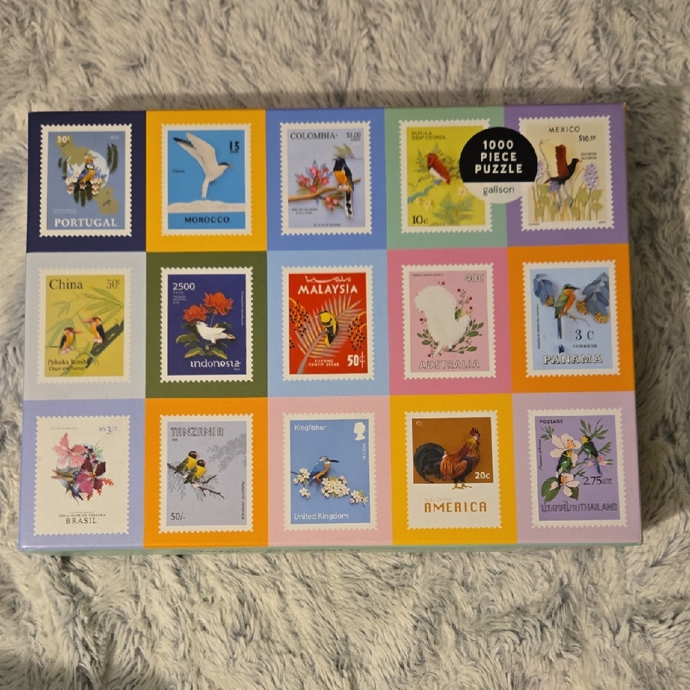 Galison - Birds Of The World 1000 Piece Colorful Puzzle